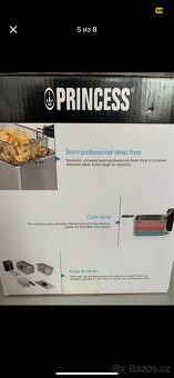 Fritéza z nerezové oceli PRINCESS, objem 3l - 5