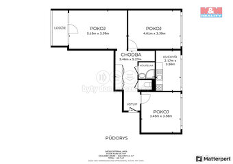 Prodej bytu 3+1, 70 m², Ostrava, ul. Bulharská - 5