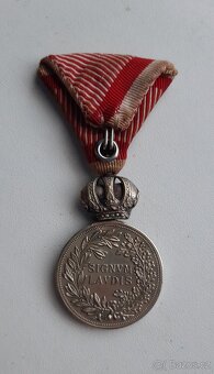 RU Stříbrná signum laudis FJI - 5