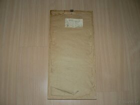 Obraz vykládaný ze slámy - retro-tulipány-intarzie - 5