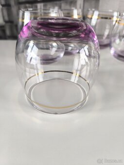 Sada 6-ti ks starožitných skleniček - 5