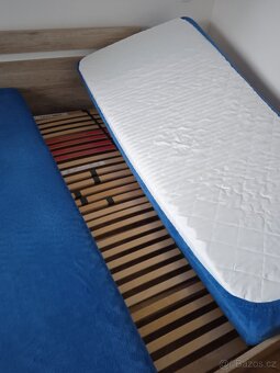 Manželka postel s rošty i matracemi - 5