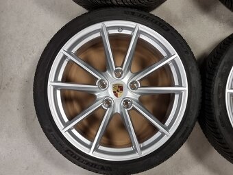 originál zimní alu PORSCHE 911 992 Carrera S R20 a R21 5x130 - 5