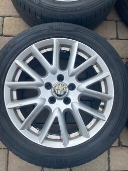 ALU ALFA 159 5X110 R17 SADA LÉTO KOMPLET - 5