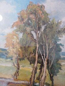 OBRAZ ORIGINAL MALBA PLÁTNO ČESKÁ KRAJINA - 5