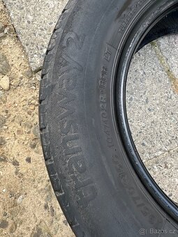 Použité letní pneu: 195/70/R15 c - 4 kusy - 5