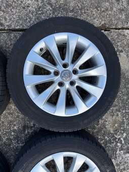 Alu kola Opel 5x110 R16 včetně pneu – originální disky - 5