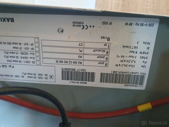 Prodám průtokový kotel Baxi - 5