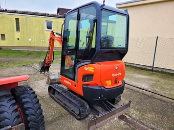 minirypadlo Kubota KX019-4 + Powertilt - 5