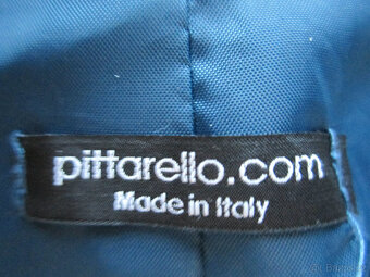 Zimní kabát, Itálie, vel. L/XL, zajímavá modrá barva - 5