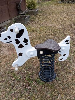 Pružinová houpačka, pes - 5