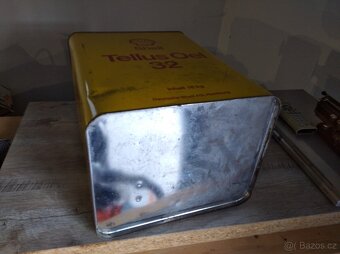 Plechovka od oleje Shell - 5