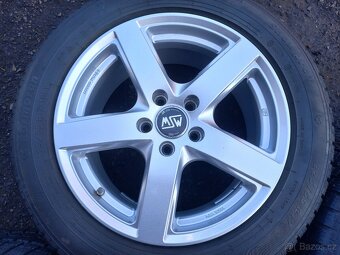 Sada ALU kol OZ 225/55R17 zimní - 5