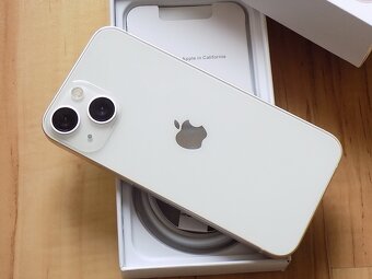 APPLE iPhone 13 mini 128GB White - ZÁRUKA - TOP STAV - 5