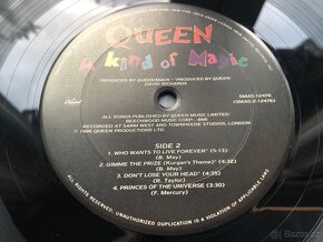 Queen. A Kind Of Magic. LP 1986. Capitol Records.Made in USA - 5