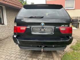 Bmw x5 e53 3.0d 135kw black sapphire metallic vůz na díly - 5