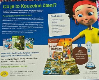 Chytrá tužka Albi - Hravá Angličtina + 6 knížek - 5