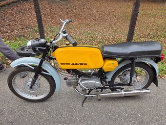 Jawa 23 Mustang bez TP, žlutý funkční, velice pěkný 4. - 5