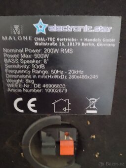 Reproduktory + zesilovače - 5