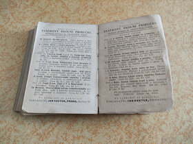 Česko - německý a německo-český kapesní slovník z roku 1923 - 5