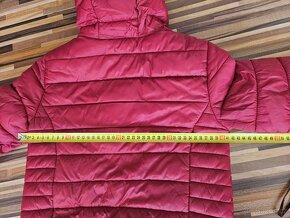 Cervená zateplená bunda, vel. 152 - 5