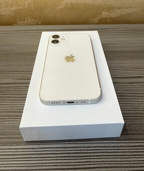 Apple iPhone 12 mini 64GB bílá, baterie 100% - 5