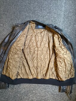 Pánská kožená Replay bunda - 5