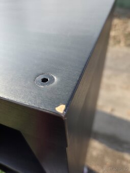 Knihovna tmavě hnědá - 5