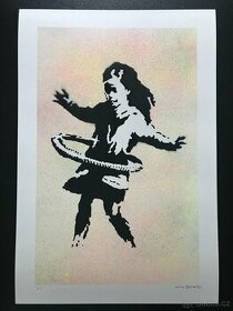 BANKSY/NOT BANKSY, ORIGINÁLNÍ RUČNĚ STŘÍKANÝ SPREJ - 5