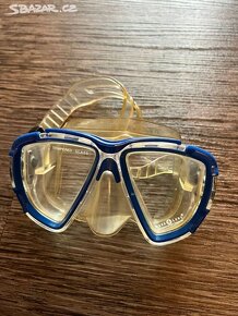 Set na potápění ploutve a potápěčské brýle,šnorchl - 5