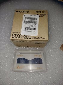 Kazety SONY DVCAM PDV124N 7ks, SONY SDX1-25C 10ks - 5