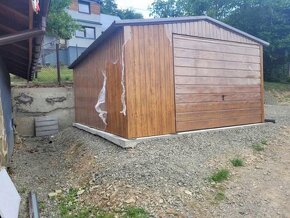 Plechová garáž 4 x5 m - 5