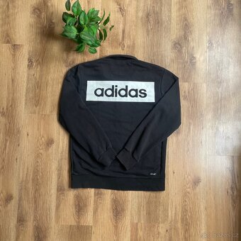 Černá Adidas mikina velikosti M - 5