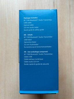 NOVÝ Bluetooth Audio Transmitter Sennheiser BT T100 - 5