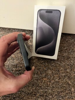 Apple iPhone 15 Pro 512gb Black. TOP stav, zaruka do 9/26 - 5