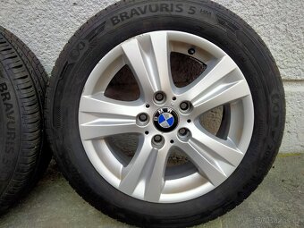 Alu kola originál BMW 1 7J x16 EH2, 5x120, IS 44, letní pneu - 5