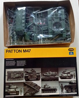Stavebnice tanku M47 Patton - 5