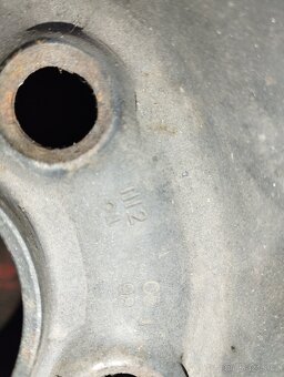 Plechový disk 5x100 r15 - 5