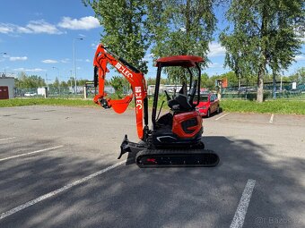 Pronájem - půjčovna minibagru 2,5 t - KUBOTA tříválec - 5