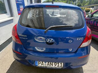 Hyundai I20 1.25 16v 63kw rok 8/2013 5 Star edition - 5
