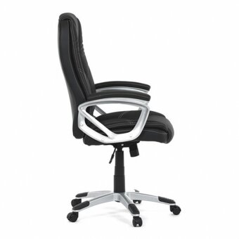 Kancelářské křeslo KA-Y282 BK v černé ekokůži - 5