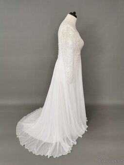 Luxusní nenošené svatební šaty, Anelisa 48-50 EU (3 XL-4XL) - 5