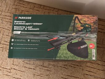 Elektrický vysavač a foukač listí Parkside - 5