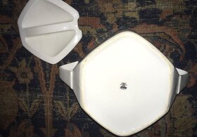 Bílá terina polévková mísa Epiag DF Czechoslovak - 5