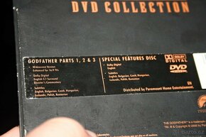 4x DVD - THE GODFATHER / KMOTR - COLLECTION - nejlevněji  - 5