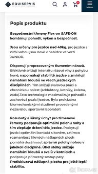 Třmeny FLEX ON SAFE ON s výklopným ramenem - 5