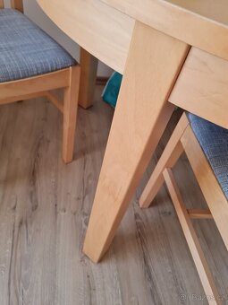 IKEA stůl Bjursta masiv + dýha - 5