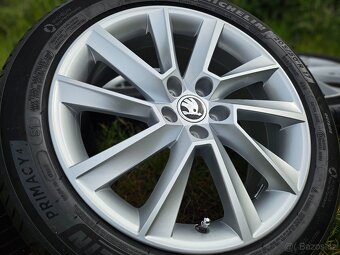 Kompletní letní Alu kola Šk. STRATOS - 205/50 R17 XL - 5x100 - 5