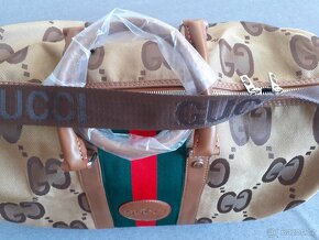 Cestovní taška Gucci hnědá - 5