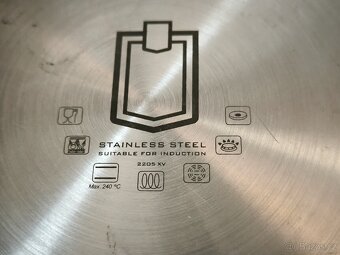 Nerez indukční hrnec 36l 36cm - 5